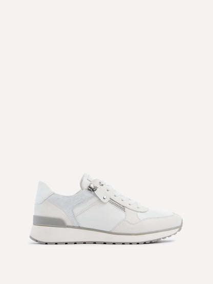 Euston White Trainers