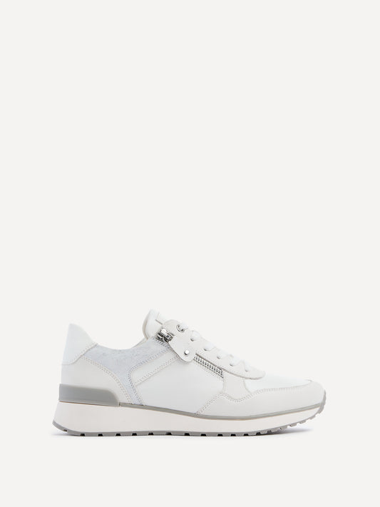 Euston White Trainers