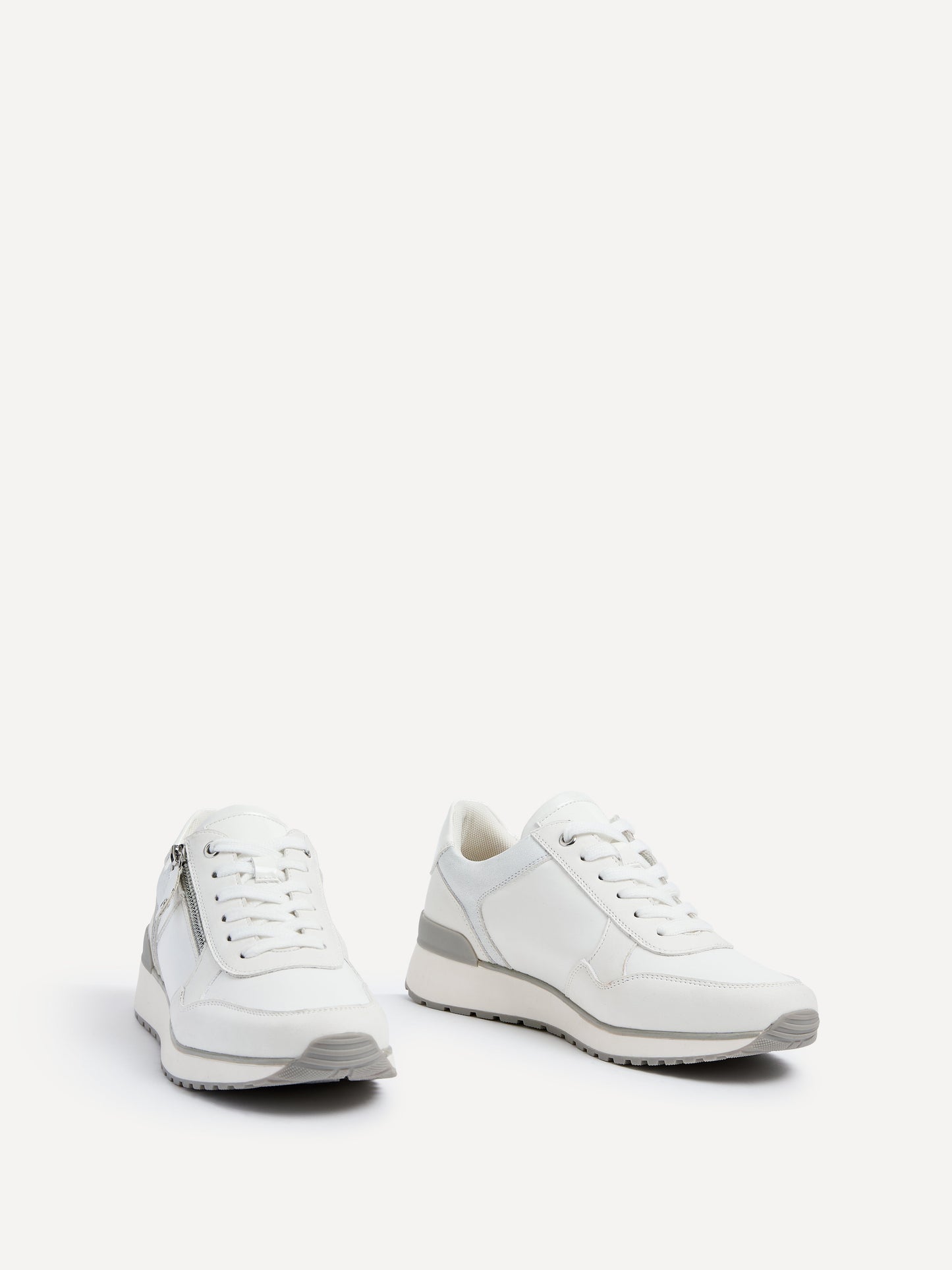 Euston White Trainers