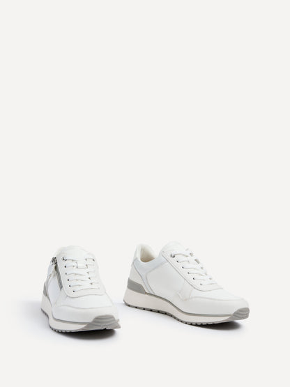 Euston White Trainers