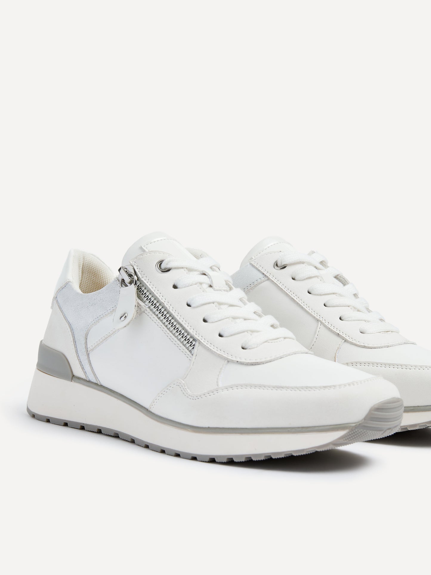 Euston White Trainers