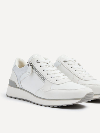 Euston White Trainers