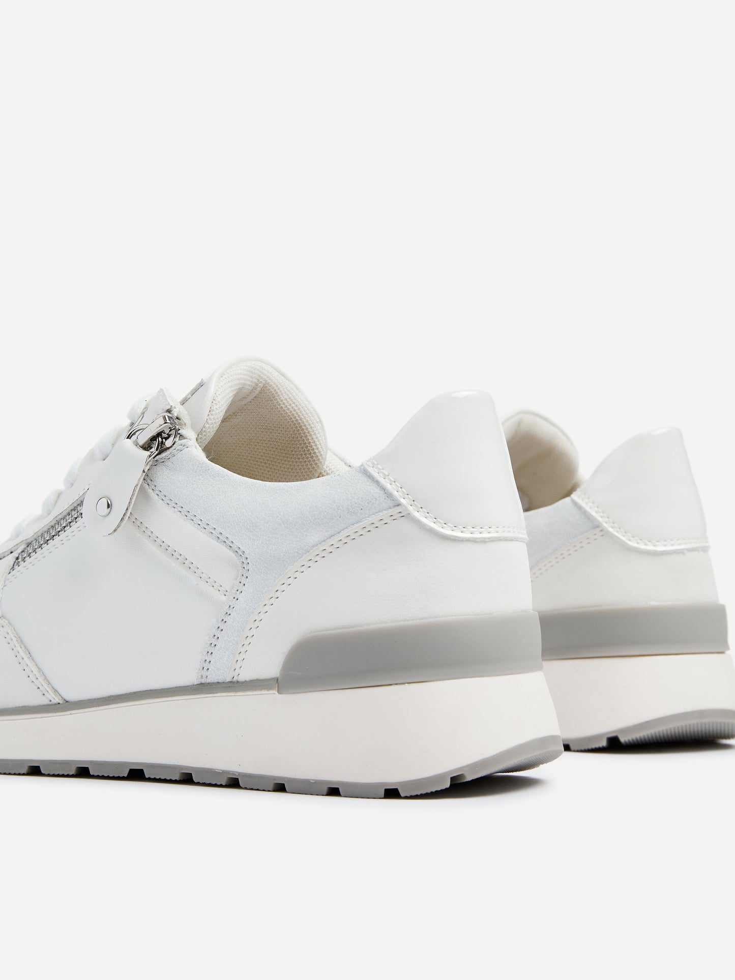 Euston White Trainers