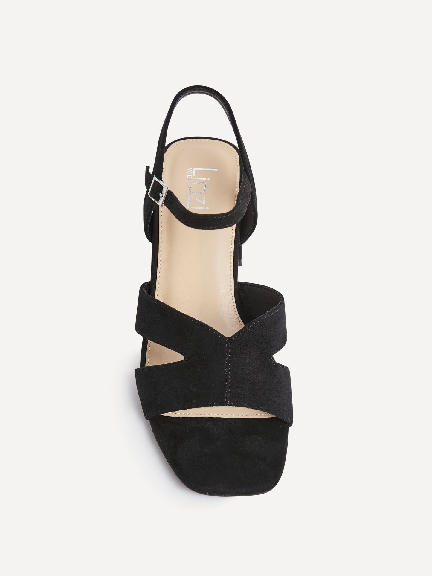 Empire Wide Fit Black Block Heels