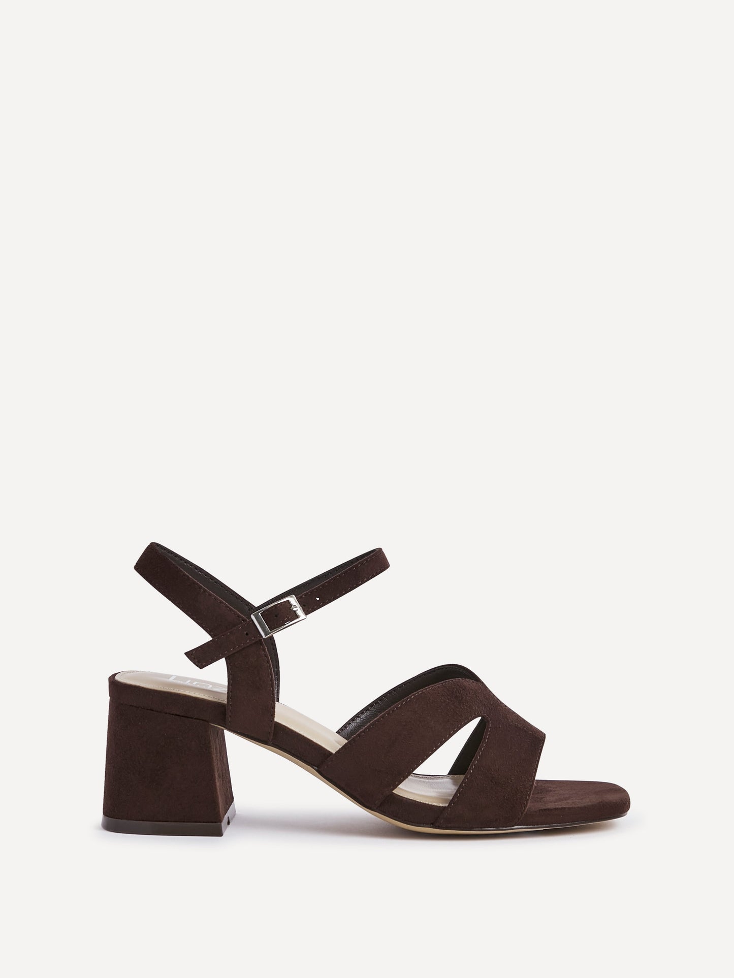 Empire Wide Fit Brown Block Heels