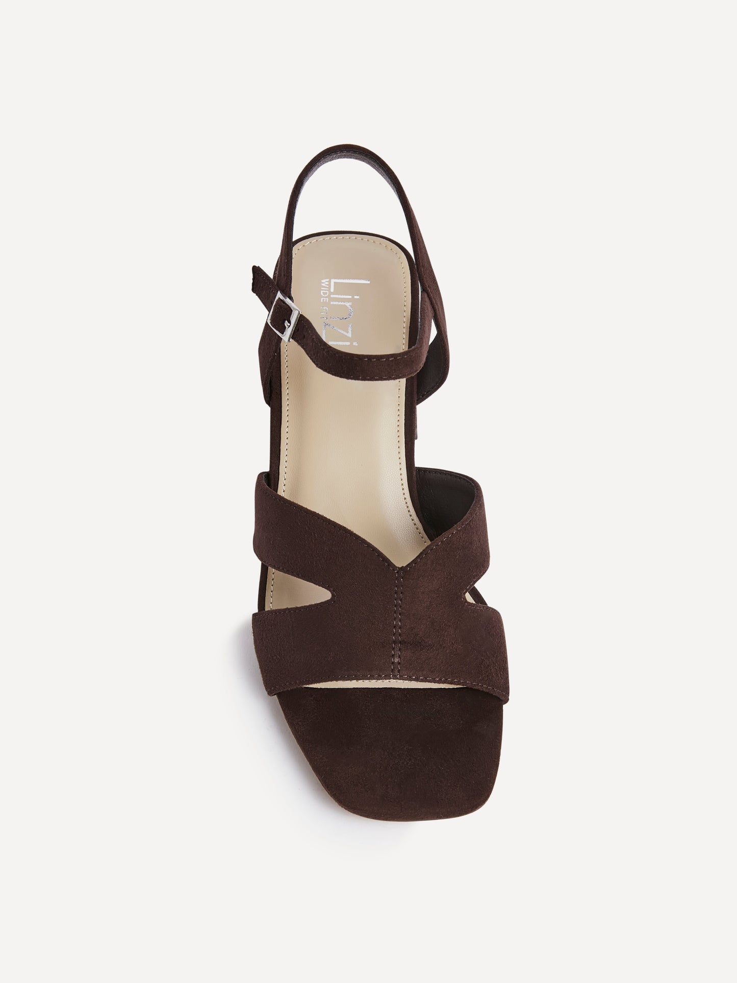 Empire Wide Fit Brown Block Heels