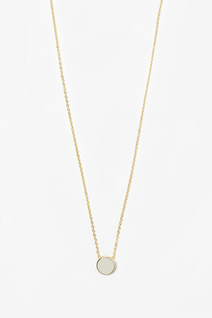 NCKES90 - 9mm Enamel Stud Necklace