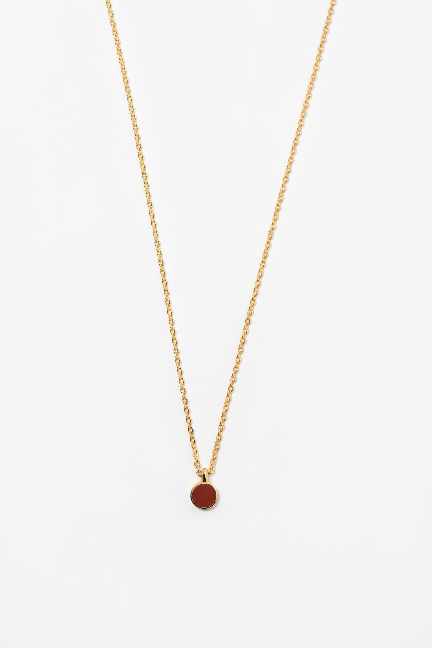 NCKES55 - 5.5mm Enamel Stud Necklace