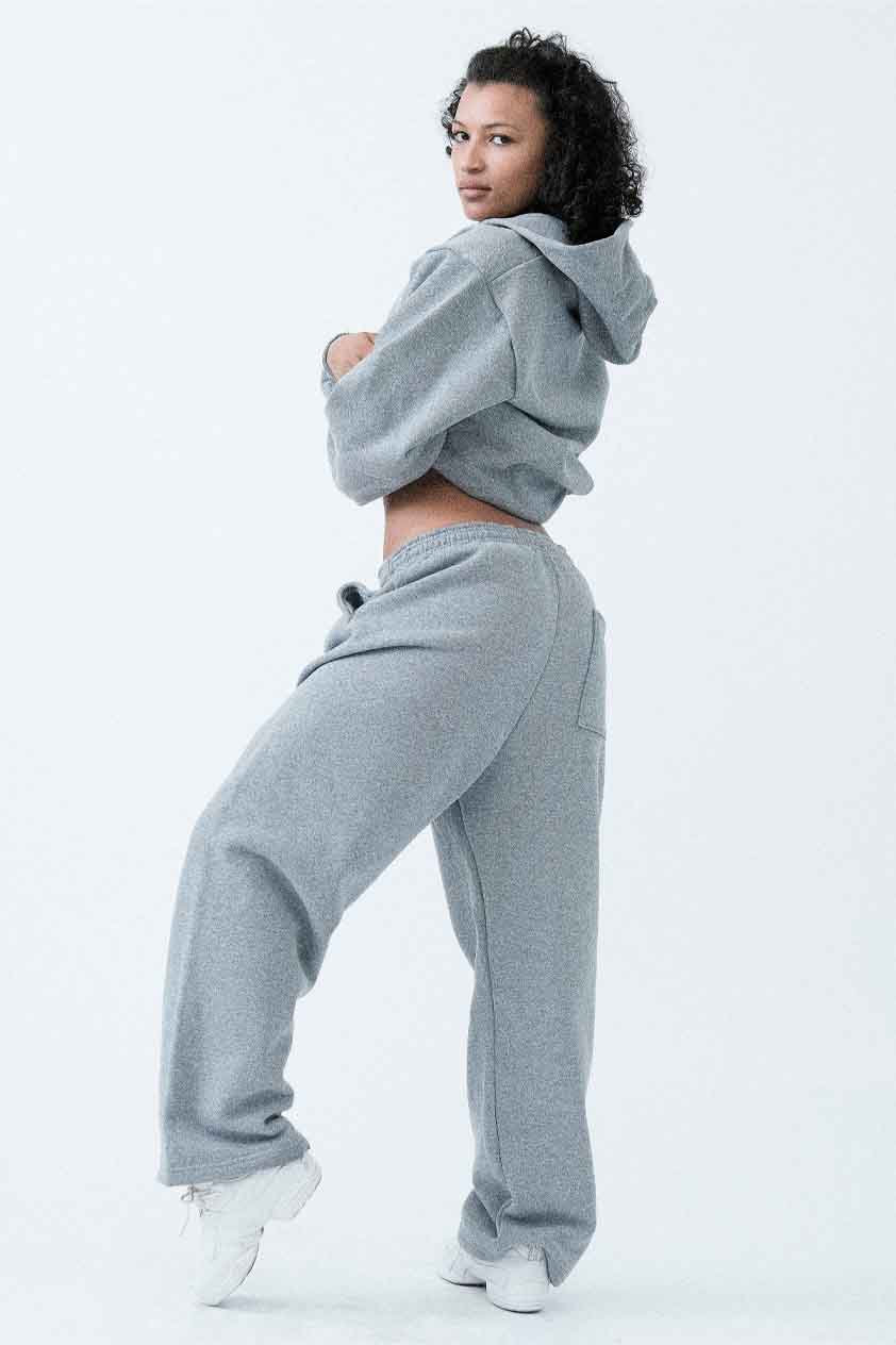 TRF05 - 12 oz. Tri-Blend Gabardine Fleece Sweatpant