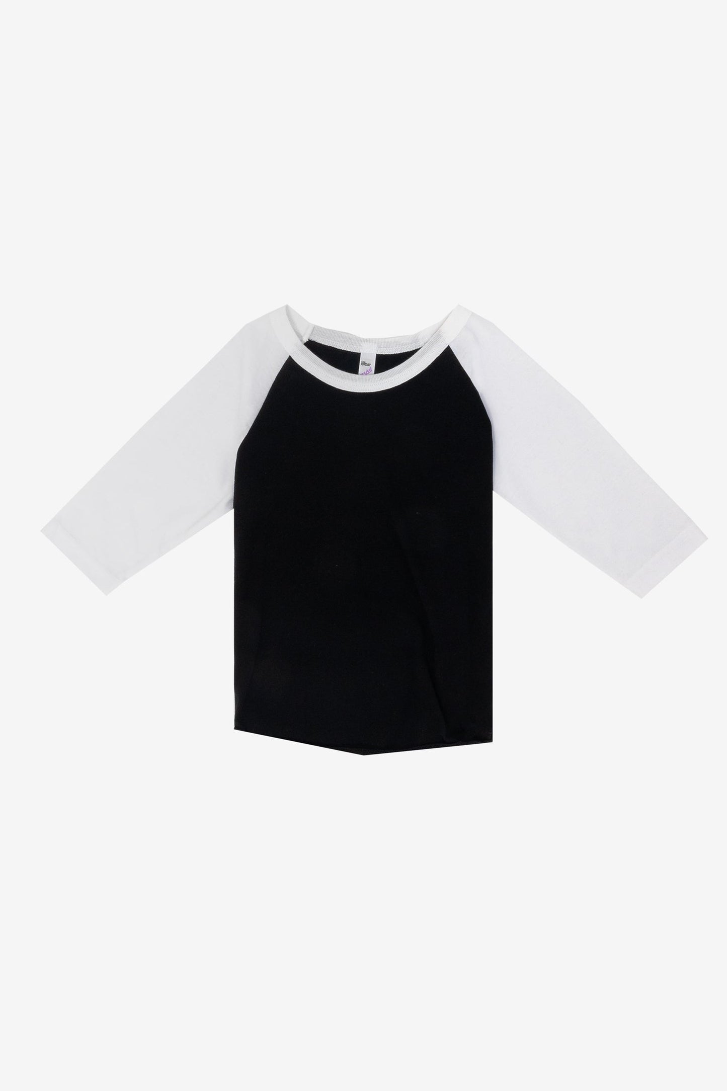 FF0053 - Infant 3/4 Sleeve Poly Cotton Raglan