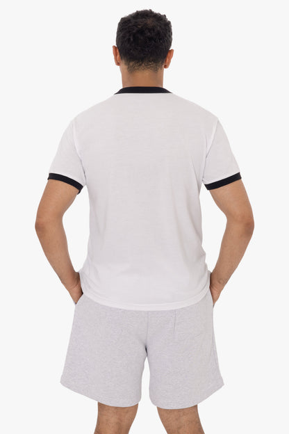 FF410 - Men's Poly Cotton Ringer Tee