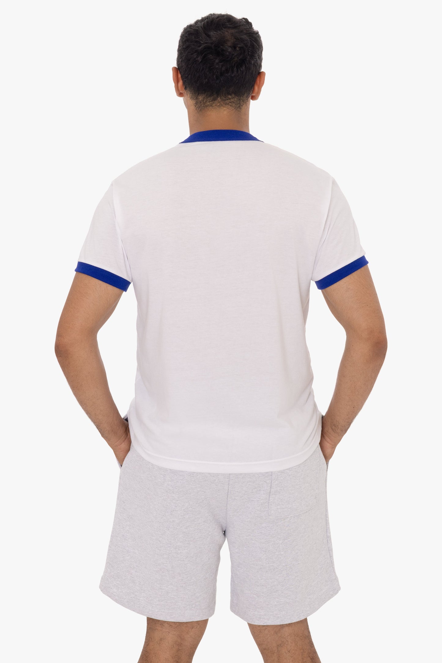 FF410 - Men's Poly Cotton Ringer Tee