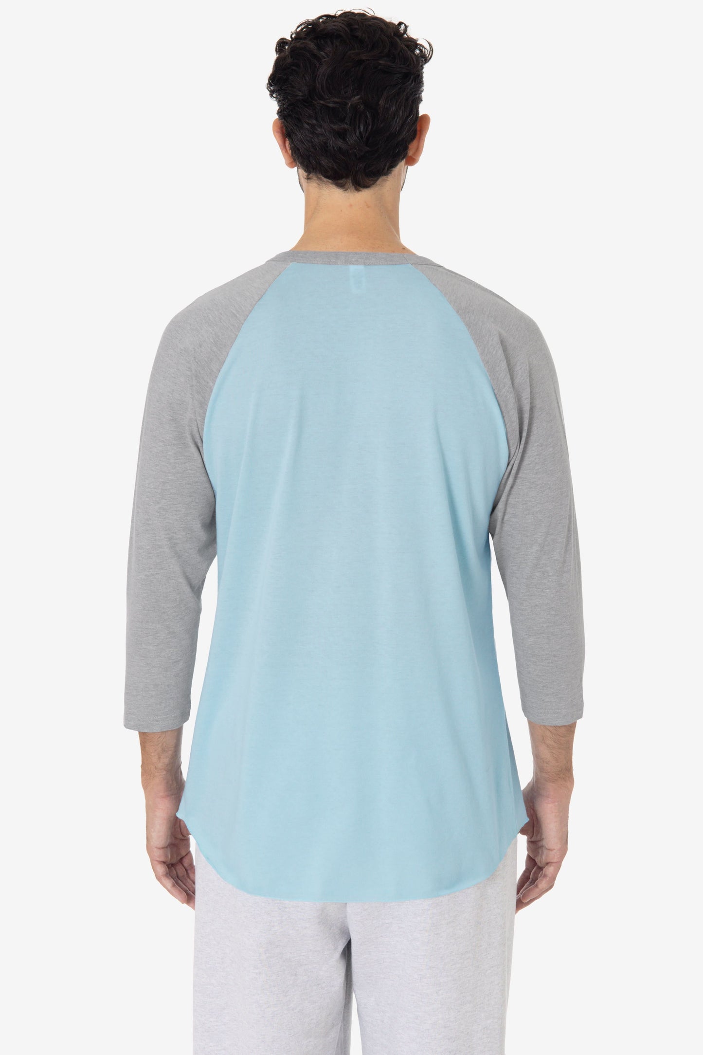 FF53 - 3/4 Sleeve Poly Cotton Raglan