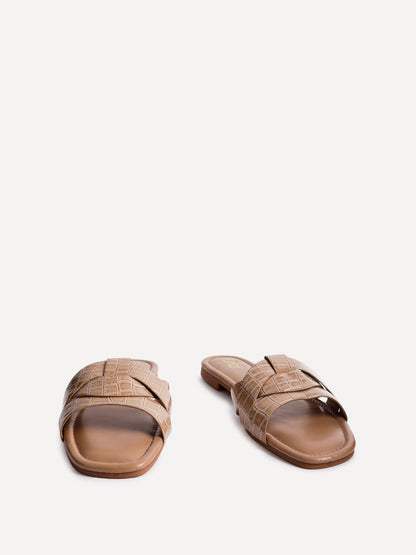 Fletcher Mocha Slider Sandals