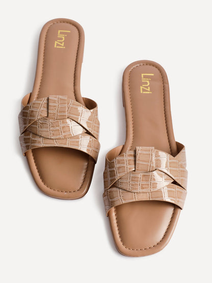 Fletcher Mocha Slider Sandals