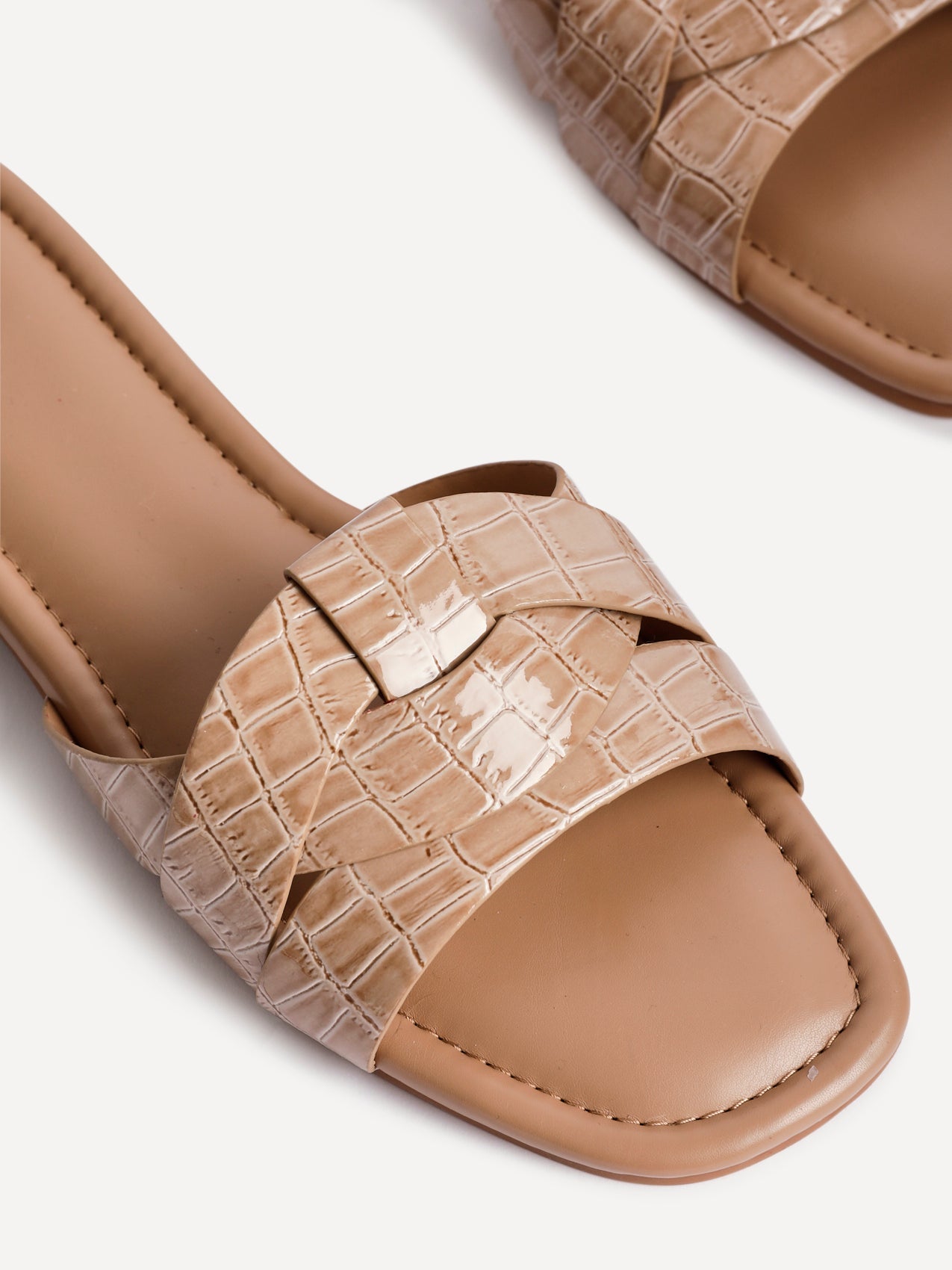 Fletcher Mocha Slider Sandals