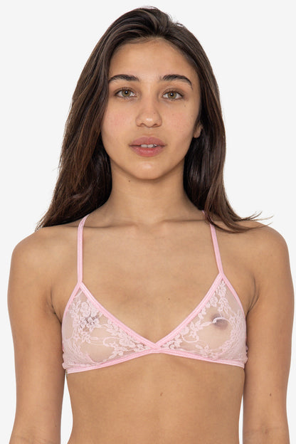 FNS92 - Floral Lace Crossback Bra