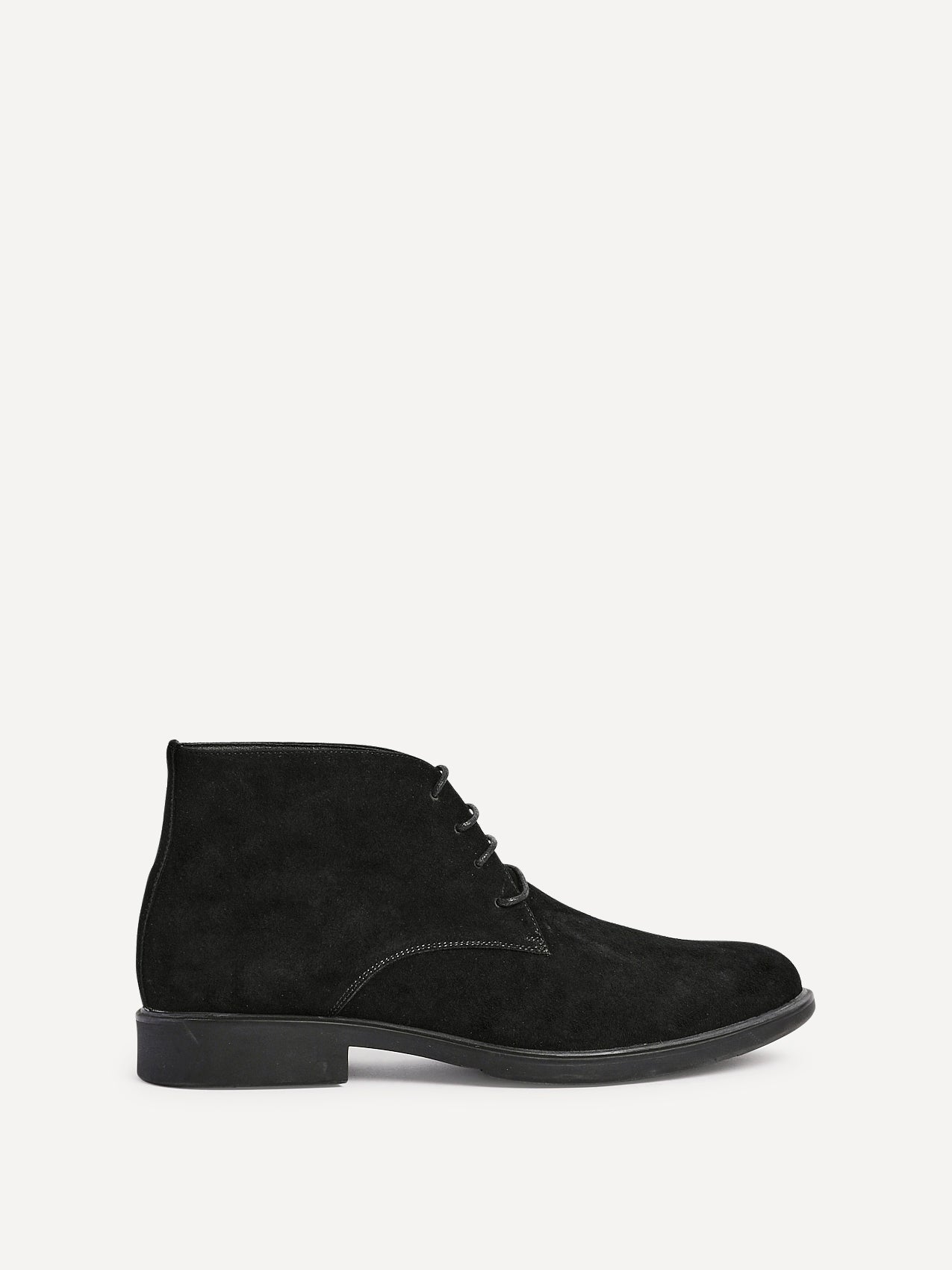 Francesco Mens Black Suede Chukka Boots