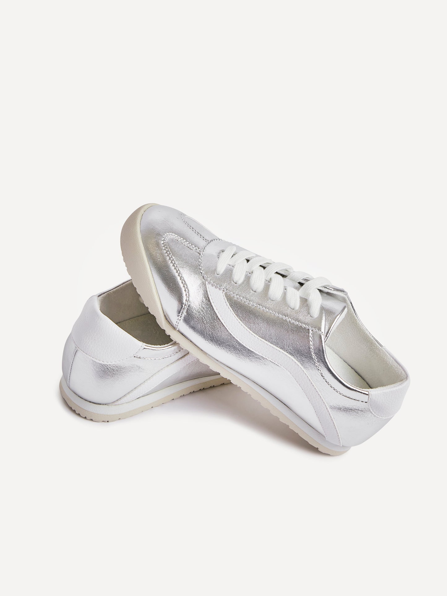 Flash Silver Trainers