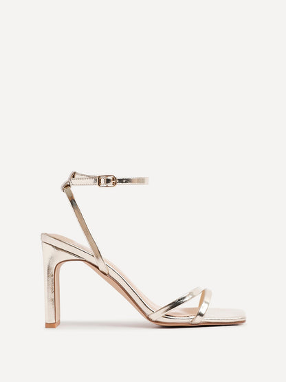 Gesture Gold Heeled Sandals
