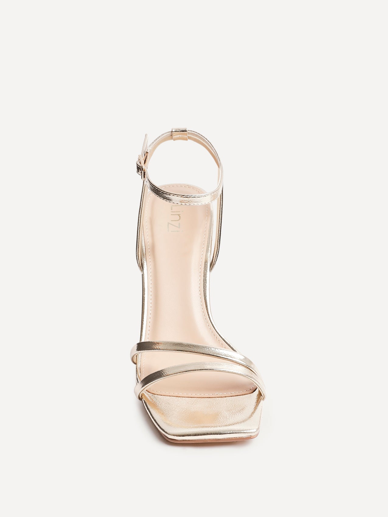 Gesture Gold Heeled Sandals