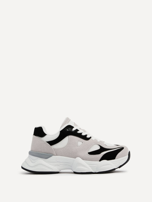 Hackney Black & Grey Trainers