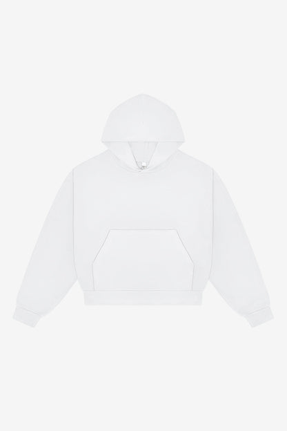 HF19 - Heavy Fleece Cropped Hoodie (Piece Dye)
