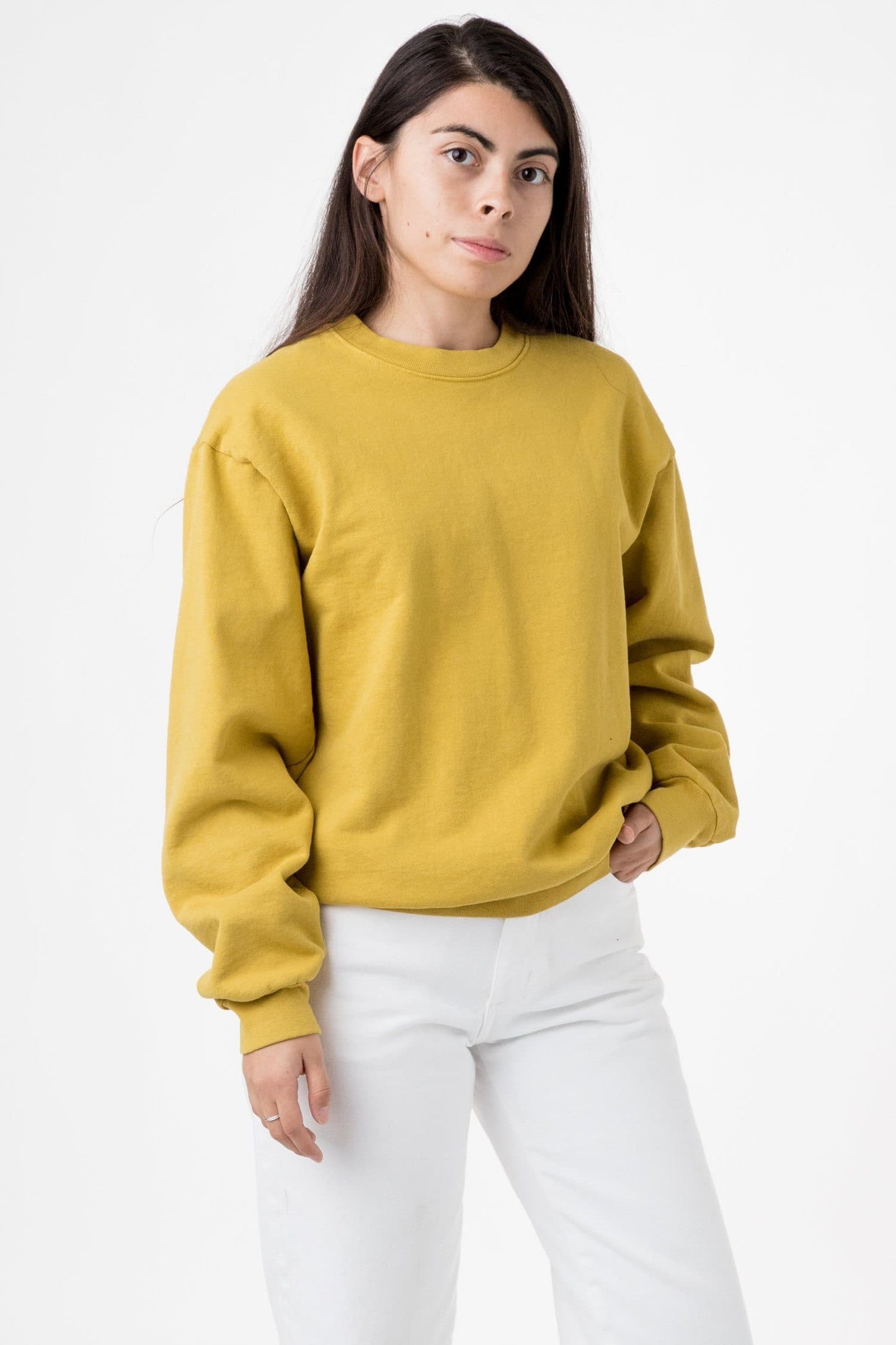 HF07 - Heavy Fleece Crewneck Sweatshirt (Garment Dye)