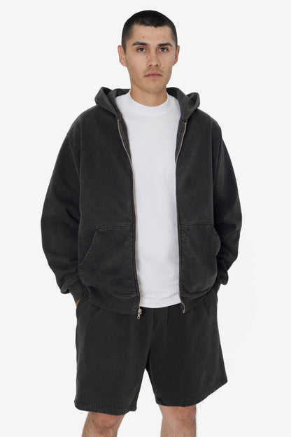 HF10 - Heavy Fleece Zip-Up Hoodie (Garment Dye)