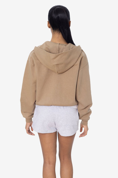 HF16 - Heavy Fleece Cropped Zip-Up Hoodie (Garment Dye)