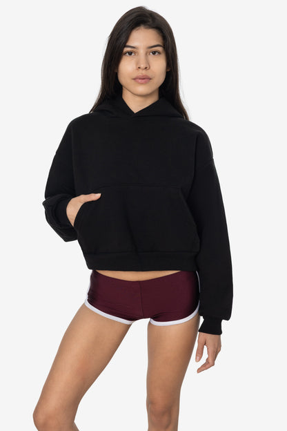 HF19 - Heavy Fleece Cropped Hoodie (Piece Dye)