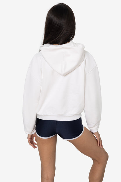 HF19 - Heavy Fleece Cropped Hoodie (Piece Dye)