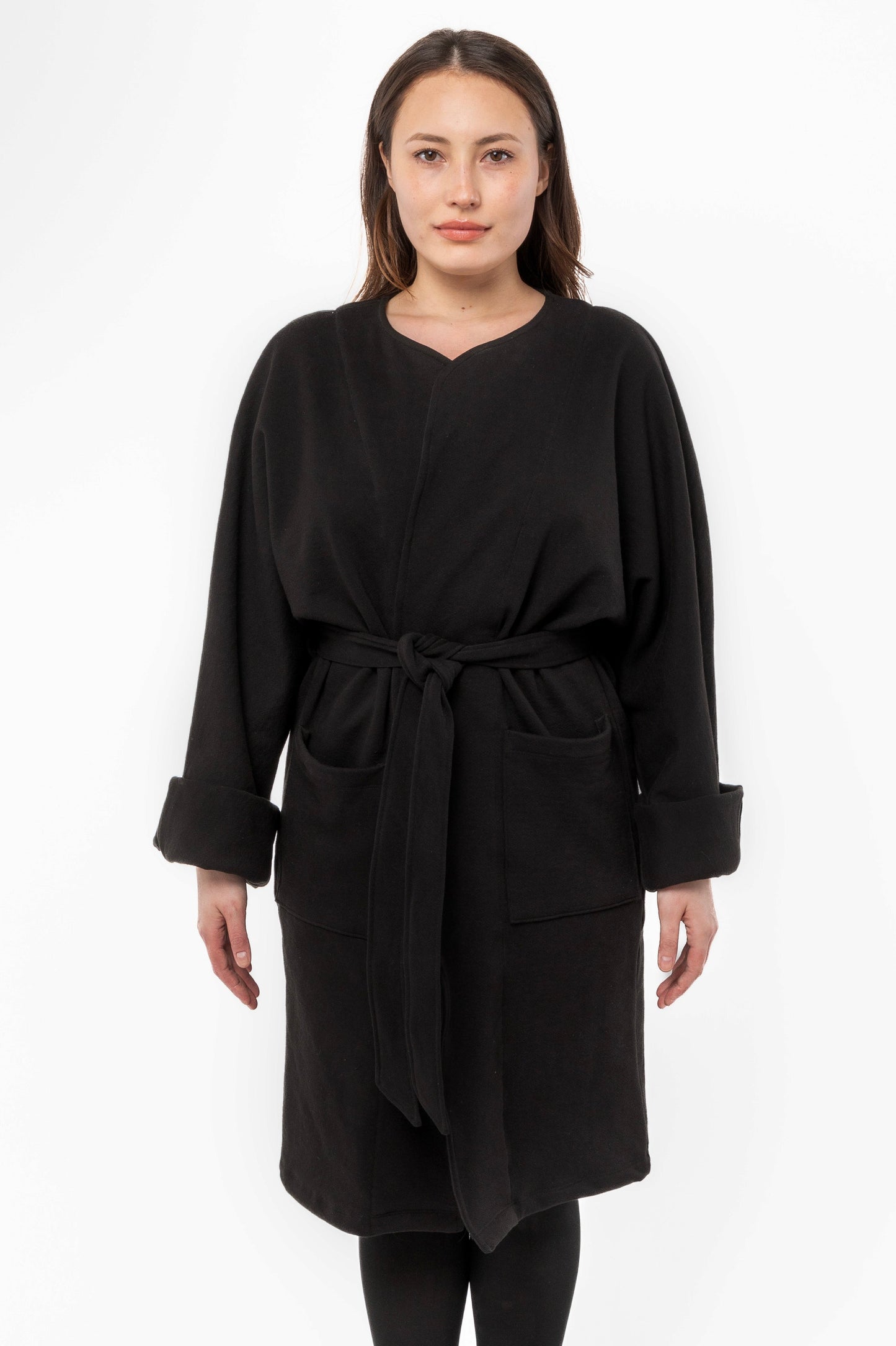 HF50GD - Heavy Fleece Wrap Coat