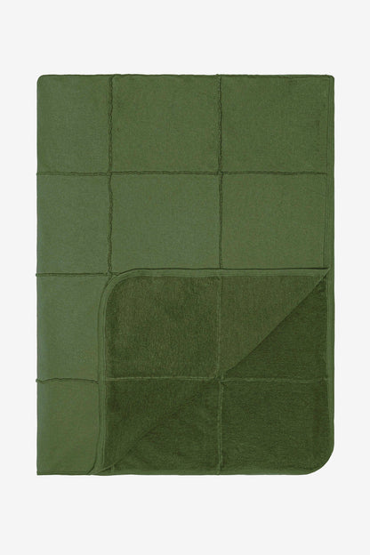 HFQUILTGD - 14oz. Garment Dye Heavy Fleece Quilted Blanket