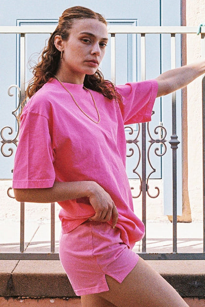 The 1801 - 6.5oz Garment Dye Crew Neck T-Shirt