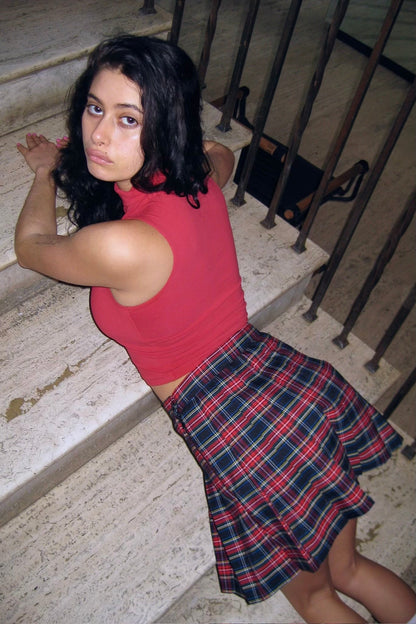 RGB300P - Plaid Tennis Skirt