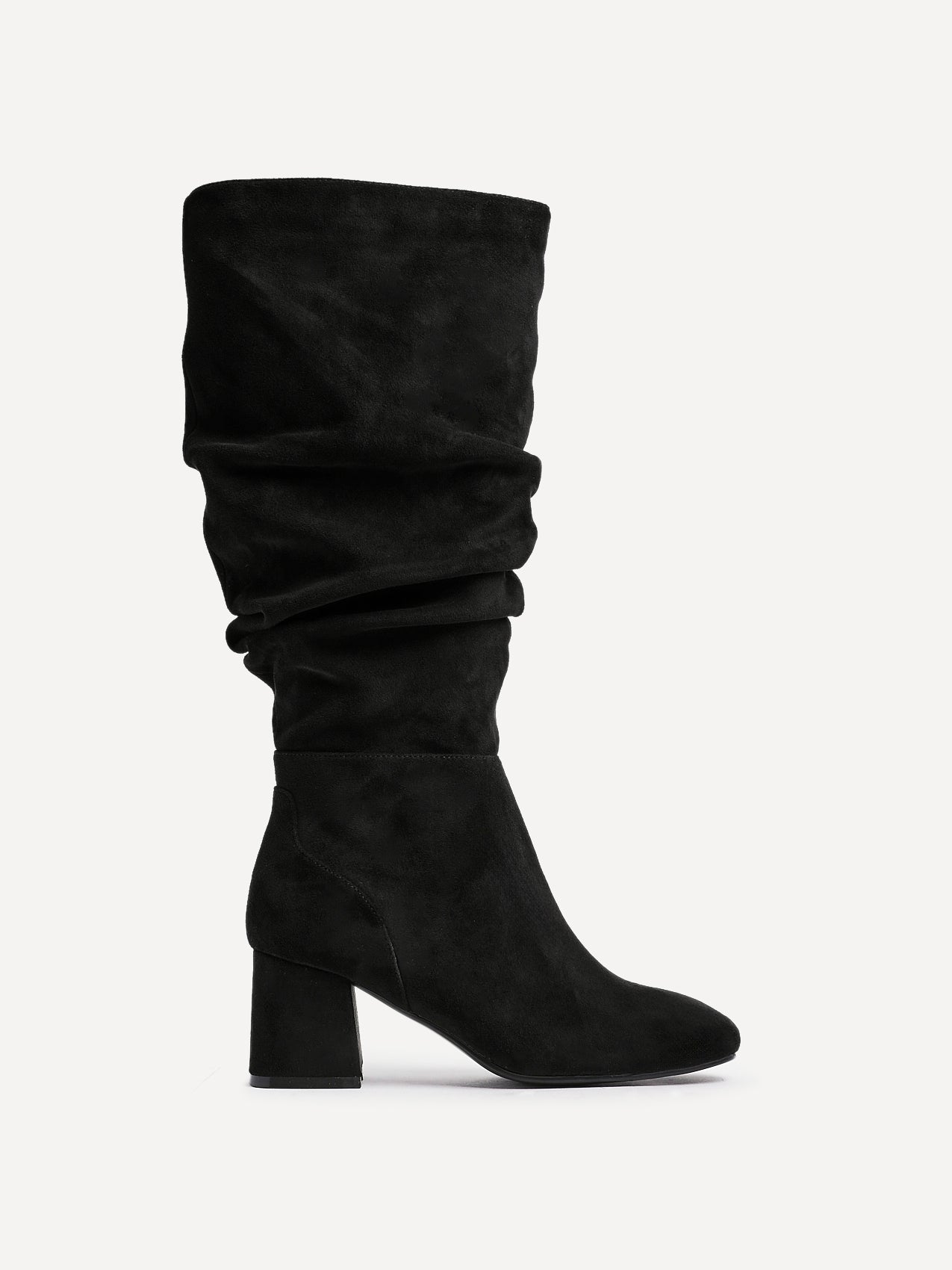Inferno Wide Fit Black Long Heeled Boots