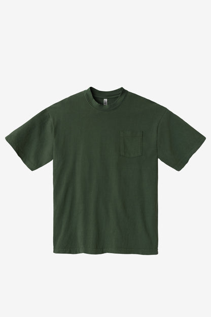 1809GD Unisex - Short Sleeve Garment Dye Pocket T-Shirt