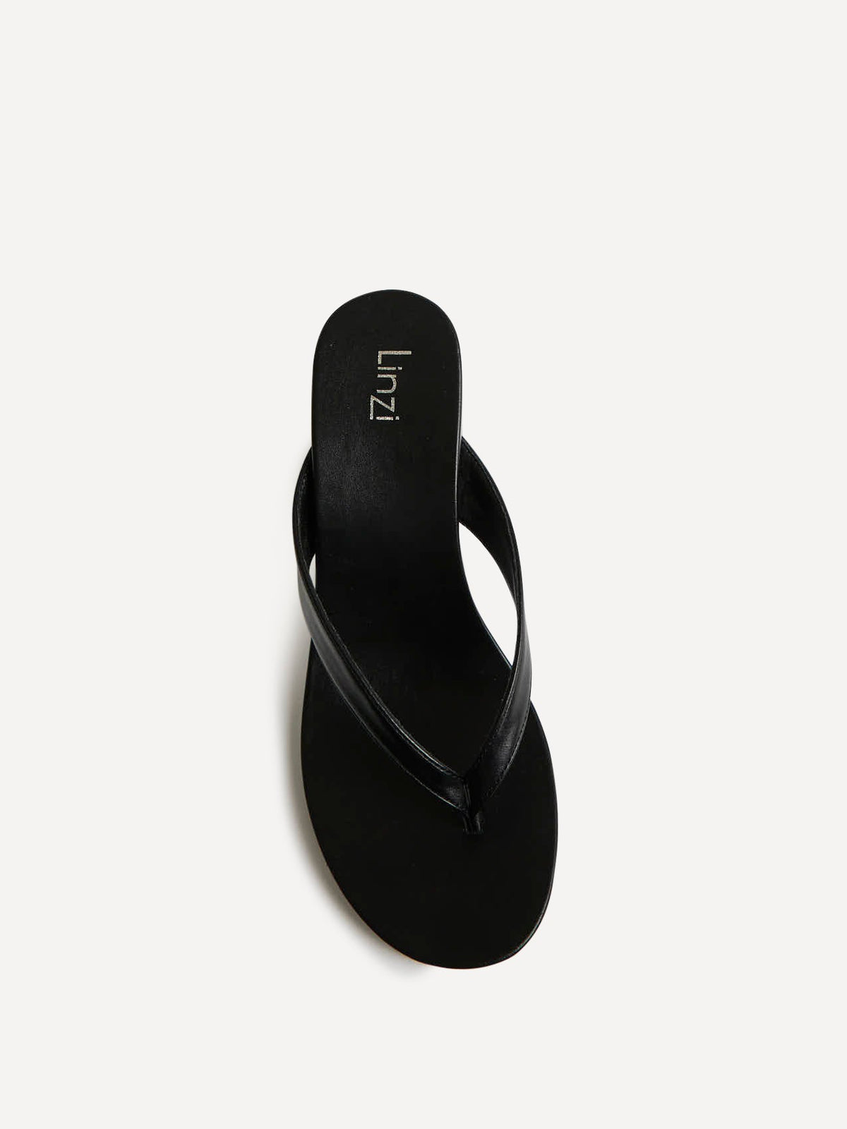 Joia Black Wedge Mules