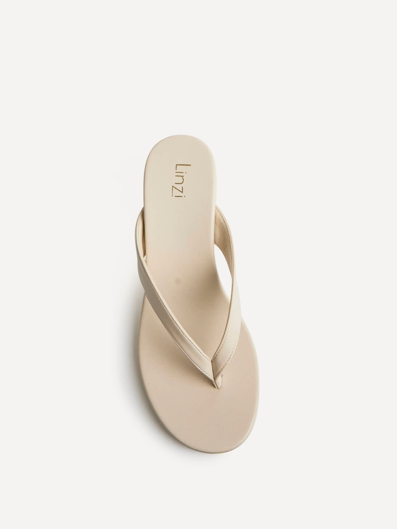Joia Ivory Wedge Mules