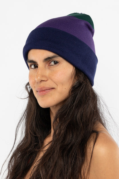 JQBEANIE01 - Tricolor Beanie