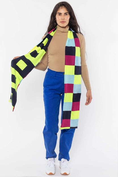 JQSCARF09 - Bauhaus Grid Scarf