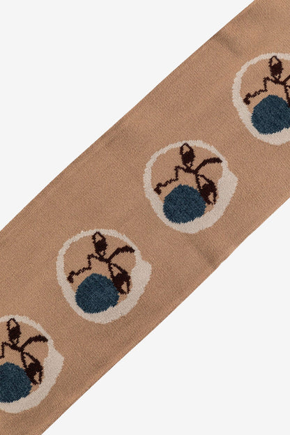 JQSCARF23 - Moon Face Scarf