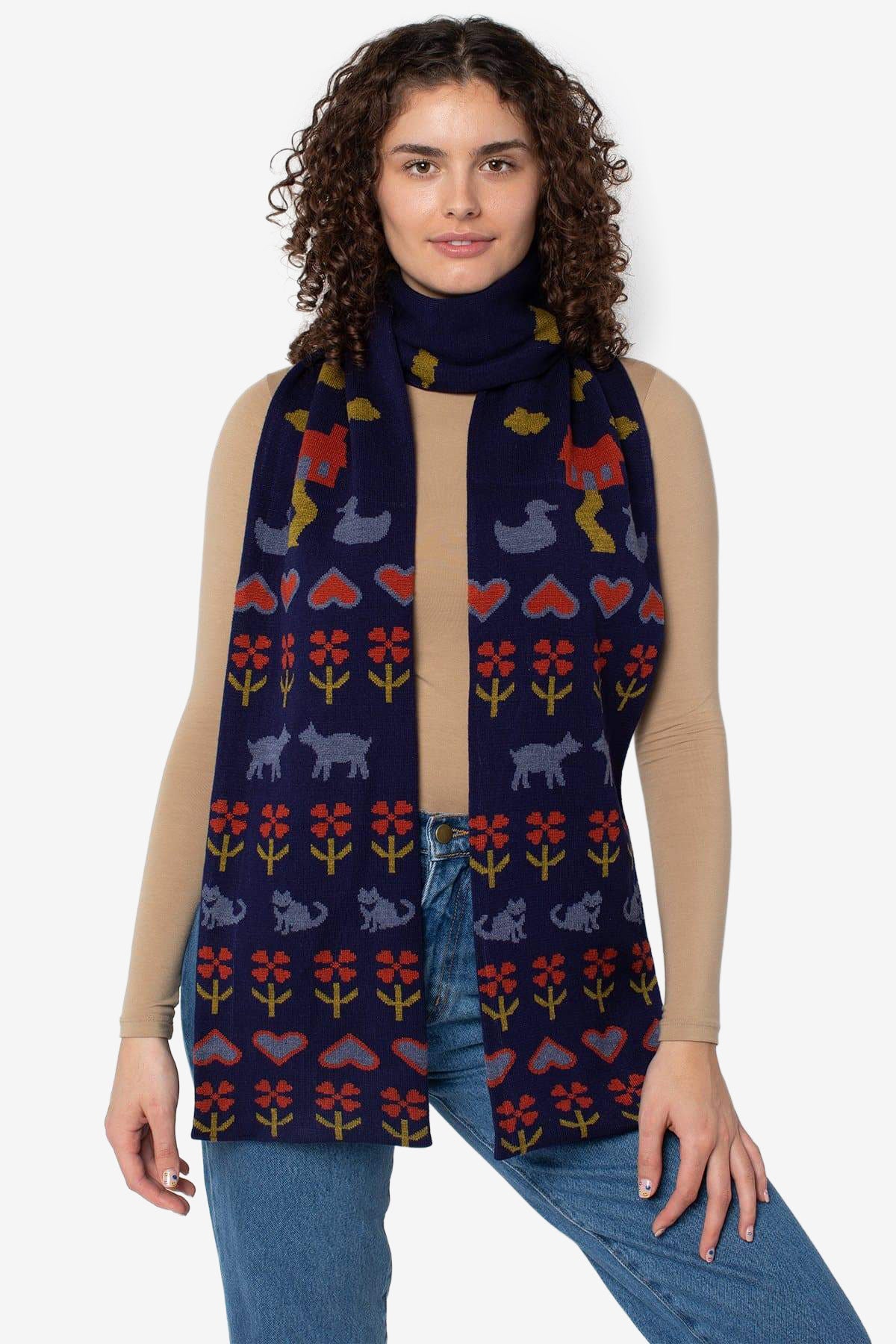 JQSCARF33 - Pastoral Scarf