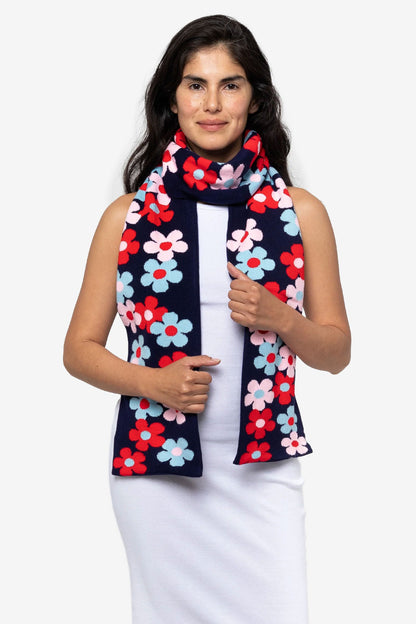 JQSCARF35 - Daisy Vine Scarf