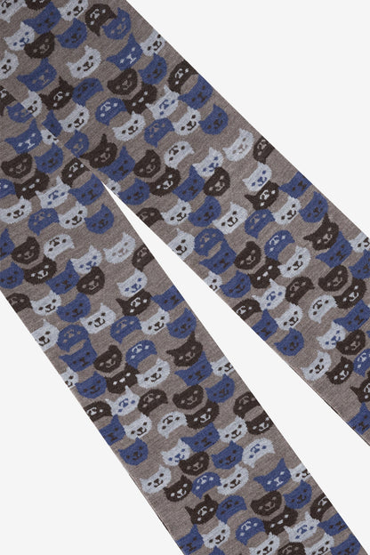 JQSCARF41 - Smiling Cat Scarf