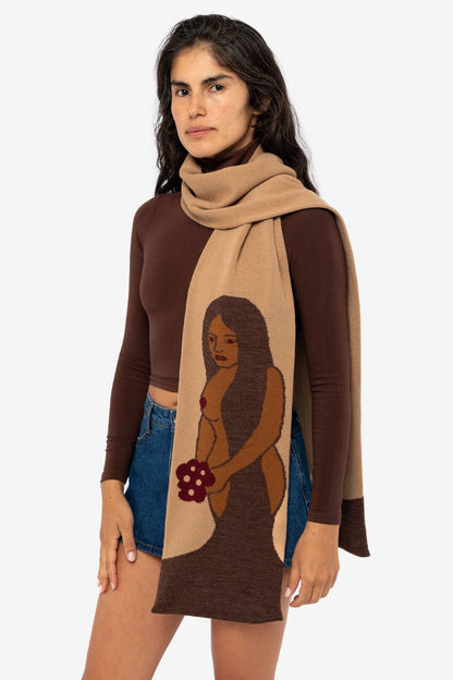 JQSCARF42 - Nude Woman Scarf