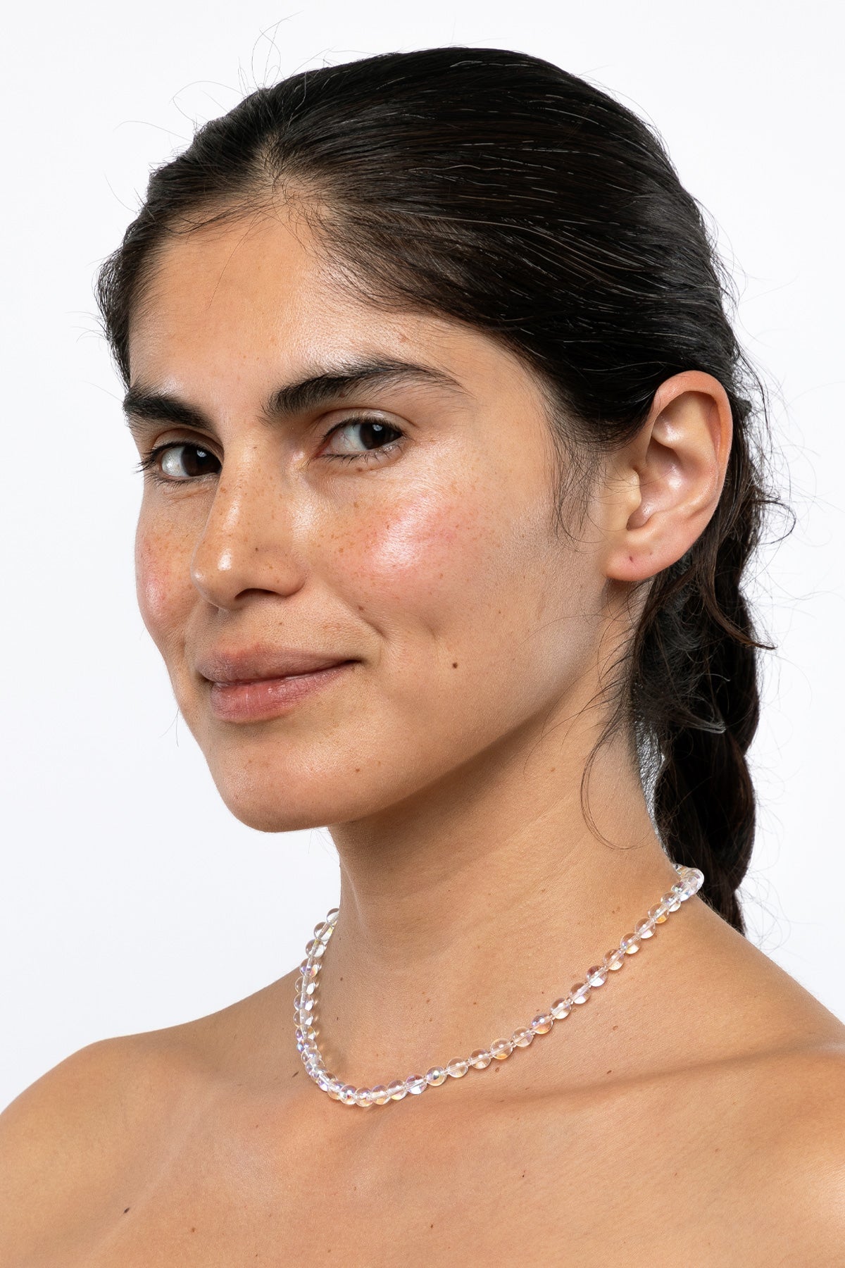 JWL6IG - 6MM Iridescent Glass Choker