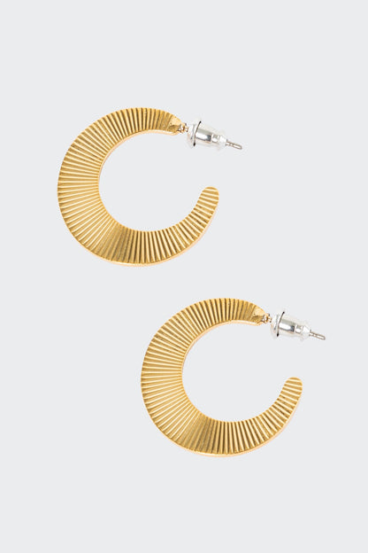 JWLSM - Small Moon Hoop Earrings