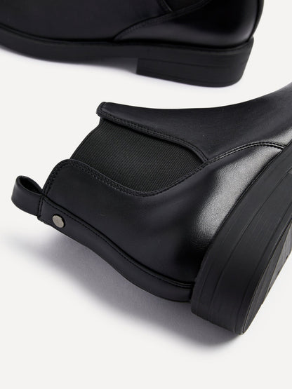 Karina Black Classic Chelsea Boots